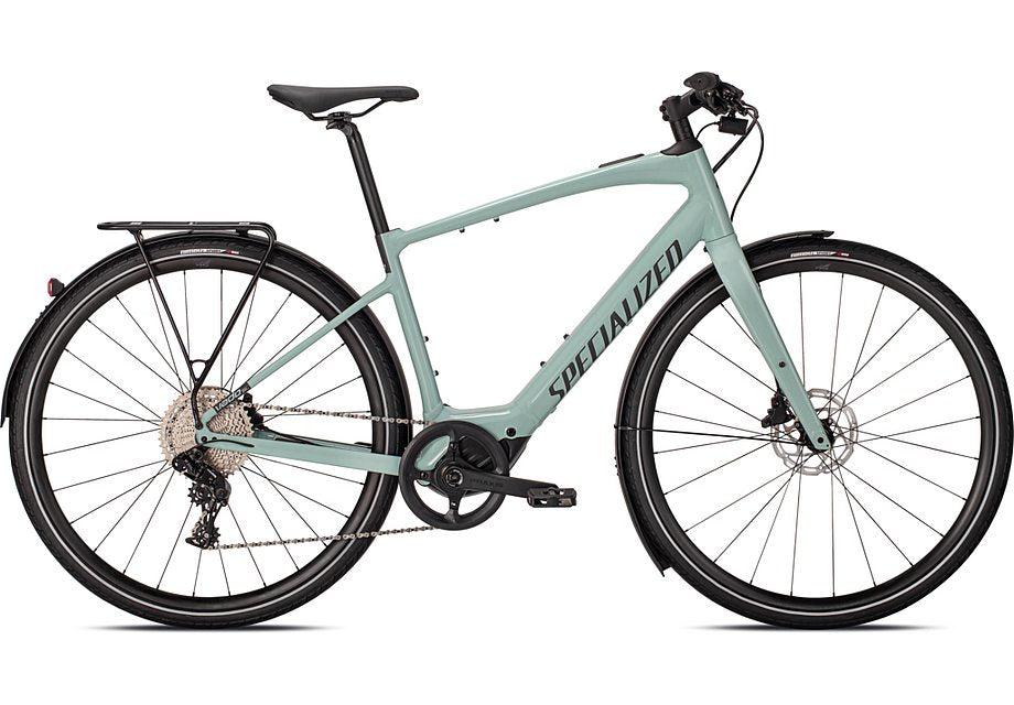 2025 Specialized Vado Sl 4.0 Eq Bike White Sage / Black Reflective Xl
