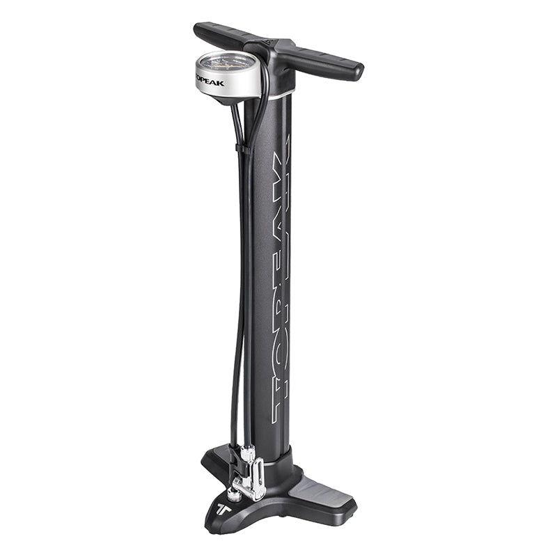 Bomba de pie Topeak Joe Blow Twin Turbo SmartHead negra