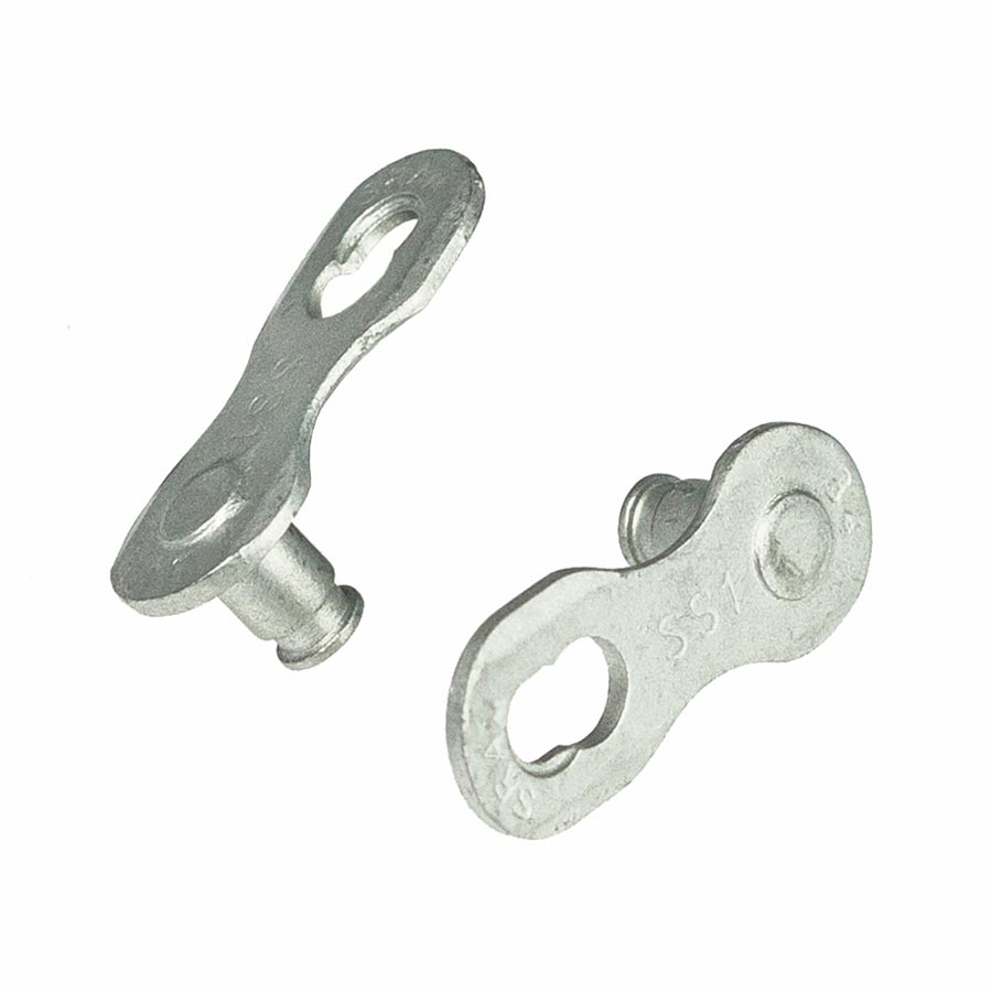 Conector de cadena SRAM PowerLock de 1 velocidad, plateado, 4 unidades