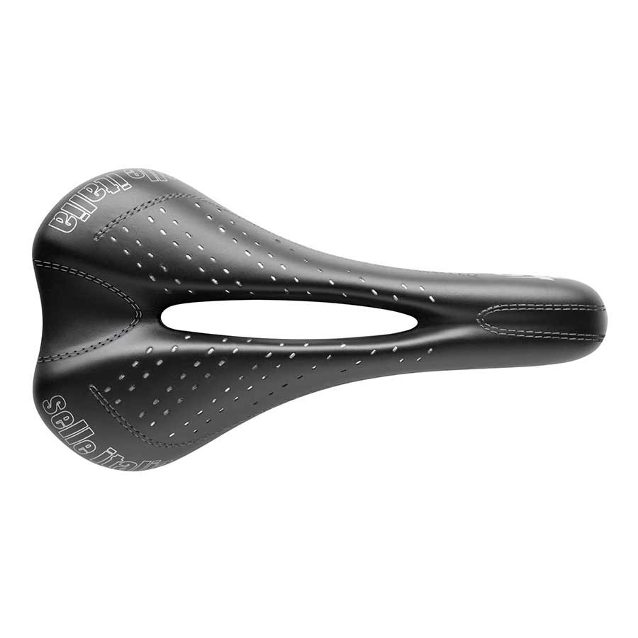 Selle Italia Sport Gel Flow FeC Riel de aleación Negro