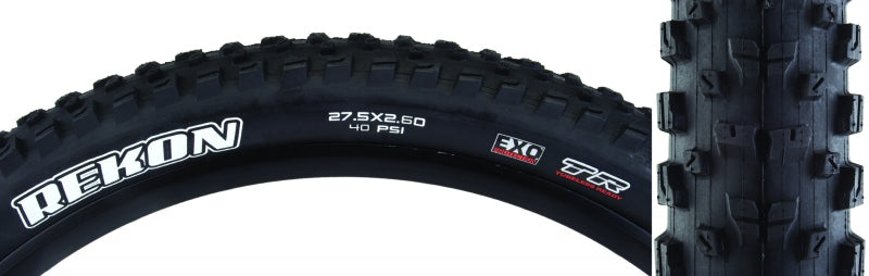 Neumático Maxxis Rekon - 27,5 x 2,6 sin cámara plegable negro Dual EXO