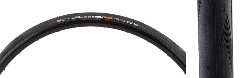 Neumático Schwalbe Pro One - 700 x 25 Tubeless Plegable BLK Evolution Line Addix Race