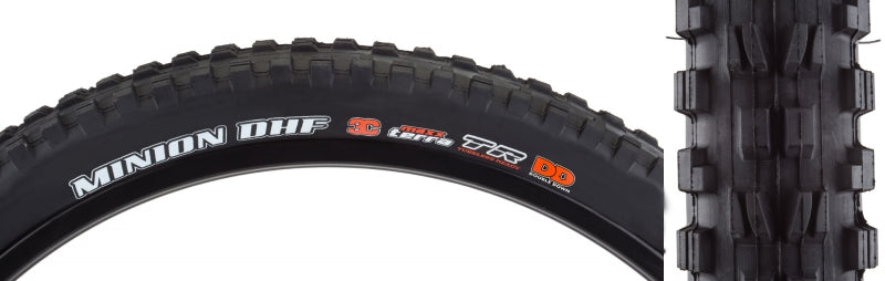Neumático Maxxis Minion DHF - 29 x 2,5 sin cámara plegable BLK 3C MaxxTerra DD Wide Trail
