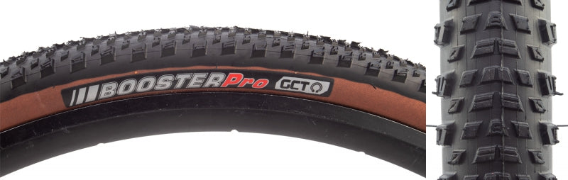 Neumático Kenda Booster Pro - 700 x 40 sin cámara, plegable, con flancos color café, 120 tpi, GCT