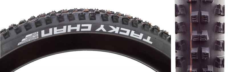 Neumático Schwalbe Tacky Chan - 27,5 x 2,40 Tubeless Plegable BLK Evolution Line Super Gravity Addix Soft E-50