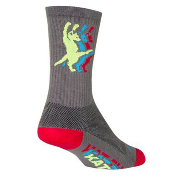 Calcetines altos Kat-Fu de Sockguy, talla 5-9