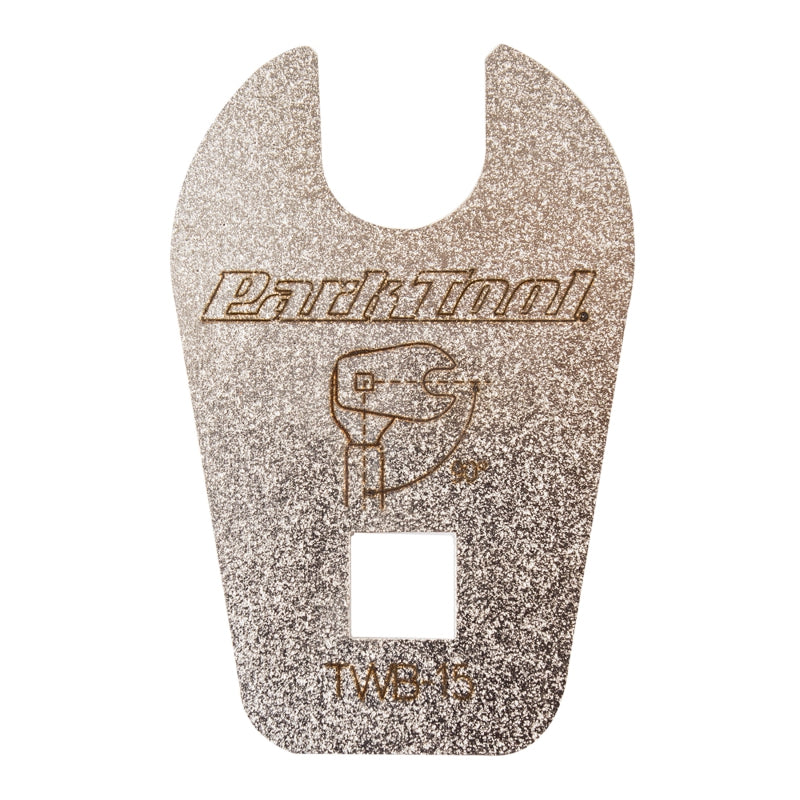 Adaptador de pedal de pata de gallo Park Tool TWB-15 de 15 mm y 3/8"