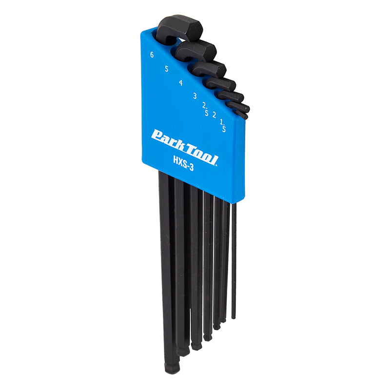Juego de llaves hexagonales cortas Park Tool HXS-3 de 1,5 a 6 mm