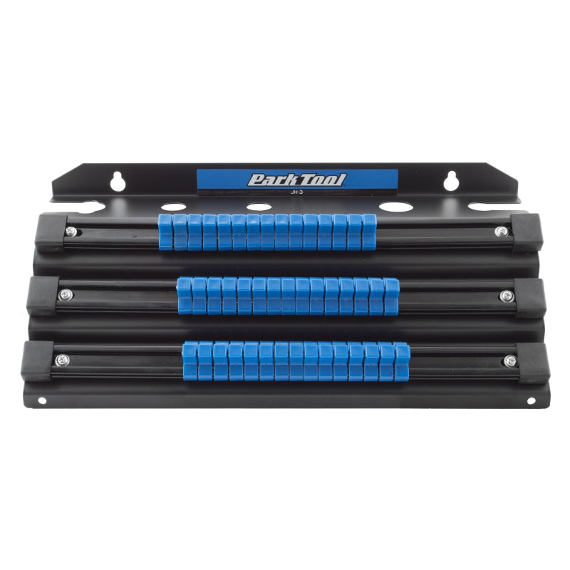 Organizador de herramientas de torsión y puntas de vaso de montaje en pared Park Tool JH-3