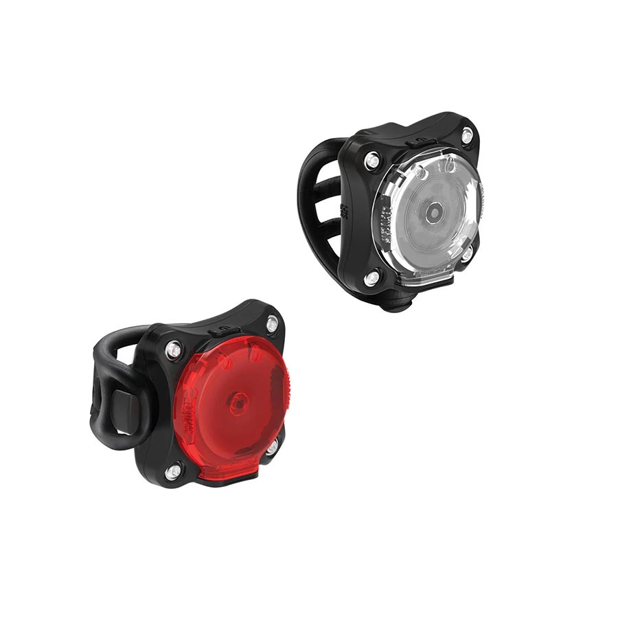 Juego de faros delanteros y traseros Lezyne Zecto Drive 250+/Zecto Drive 200+ - Negro