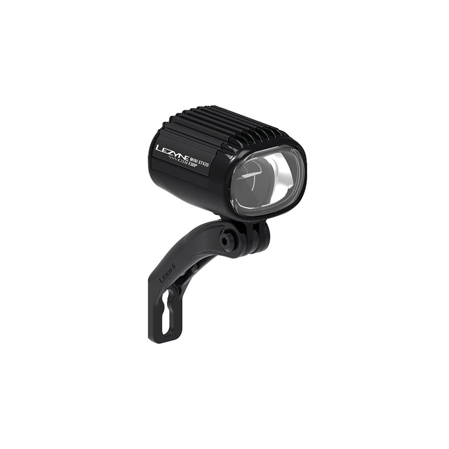 Mini luz delantera negra para bicicleta eléctrica Lezyne