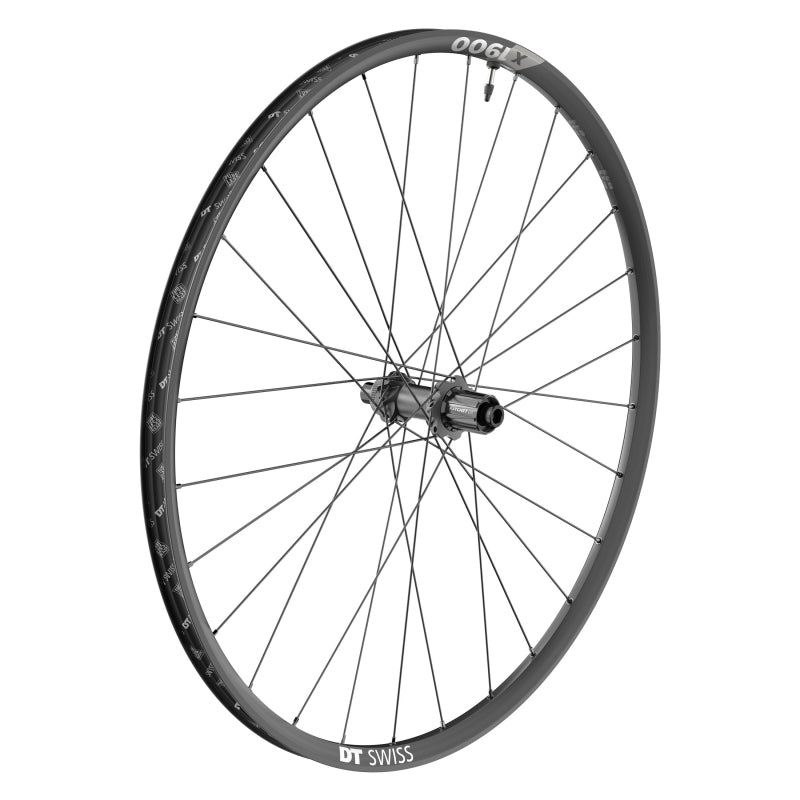 Rueda trasera DT Swiss X 1900 Spline 25 - 29" 12 x 148 mm Center-Lock HG 11 MTN BLK