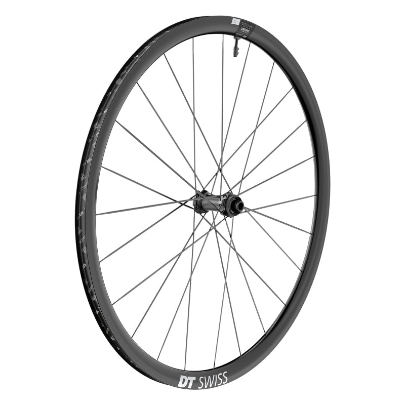 Rueda delantera DT Swiss AR 1600 Spline 30 - 700c 12 x 100 mm, Center-Lock, negra