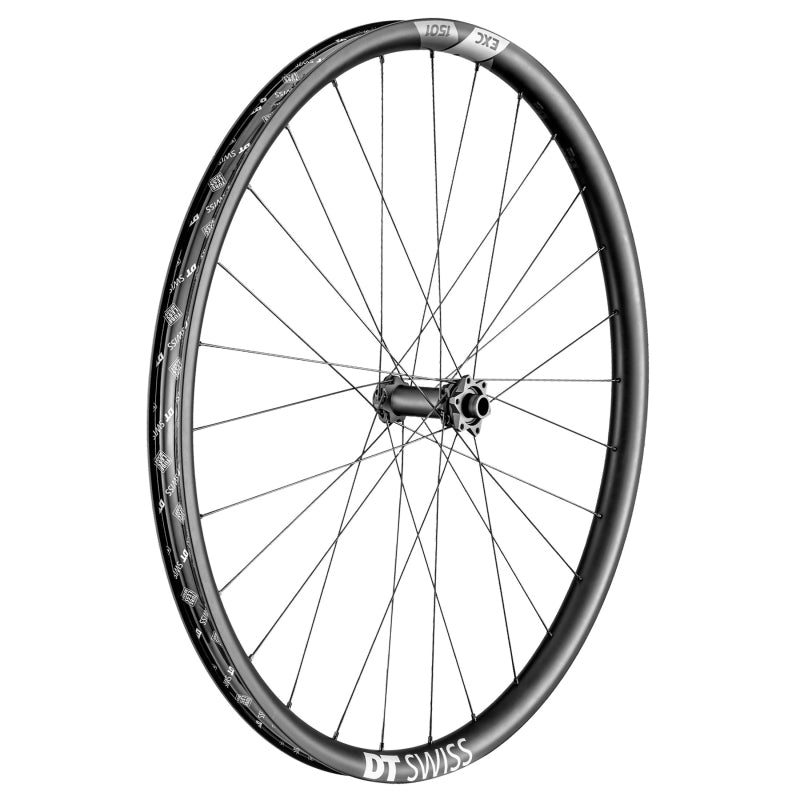 Rueda delantera DT Swiss EXC 1501 Spline One - 27,5" 15 x 110 mm Boost 6 tornillos BLK