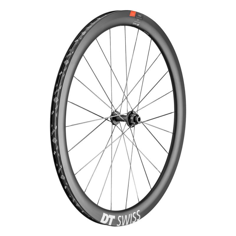 Rueda delantera DT Swiss ERC 1100 DiCut 45 - 700c 12 x 100 mm, Center-Lock, negra