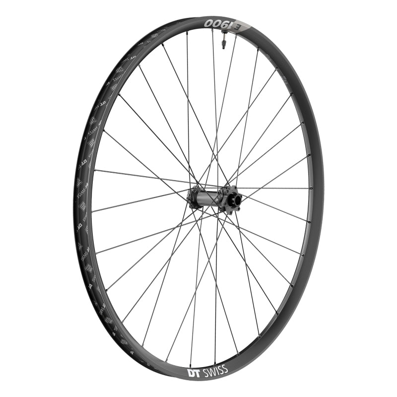 DT Swiss E 1900 Spline 30 Front Wheel - 27.5" 15 x 110mm 6-Bolt Black