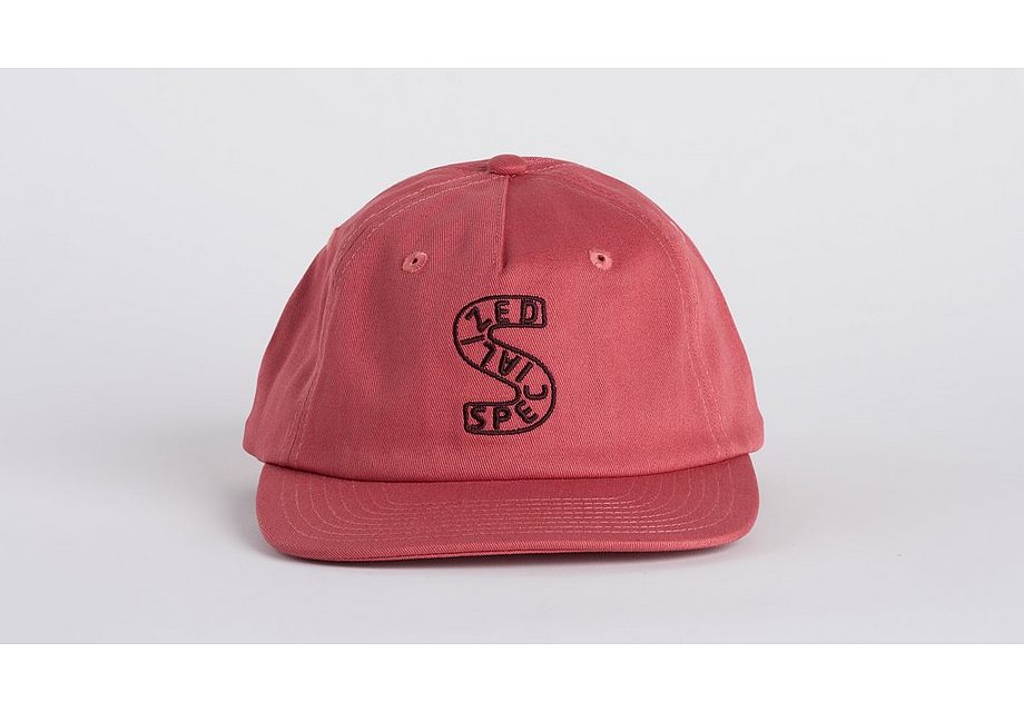 Specialized S-Graphic 5 Panel Pinch Front Hat Dusty Rose Osfa