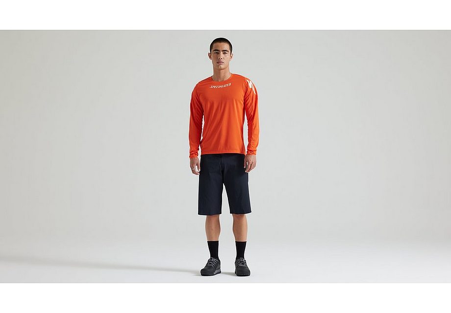 Specialized Gravity Jersey Ls Fiery Red Xs