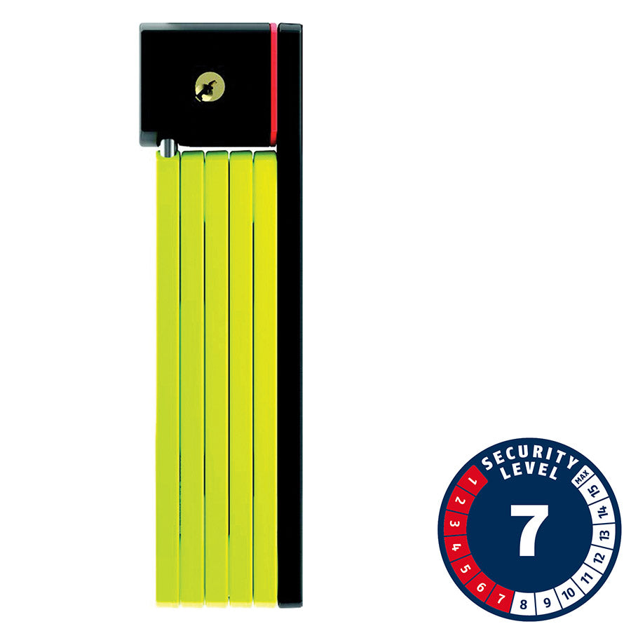 Candado plegable Abus Bordo uGrip 5700 SH con llave de 80 cm y 2,6 mm, color verde