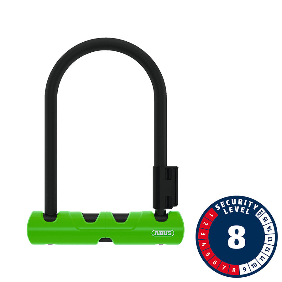 Candado en U Abus 410K/150HB140 SH Ultra Mini - Verde
