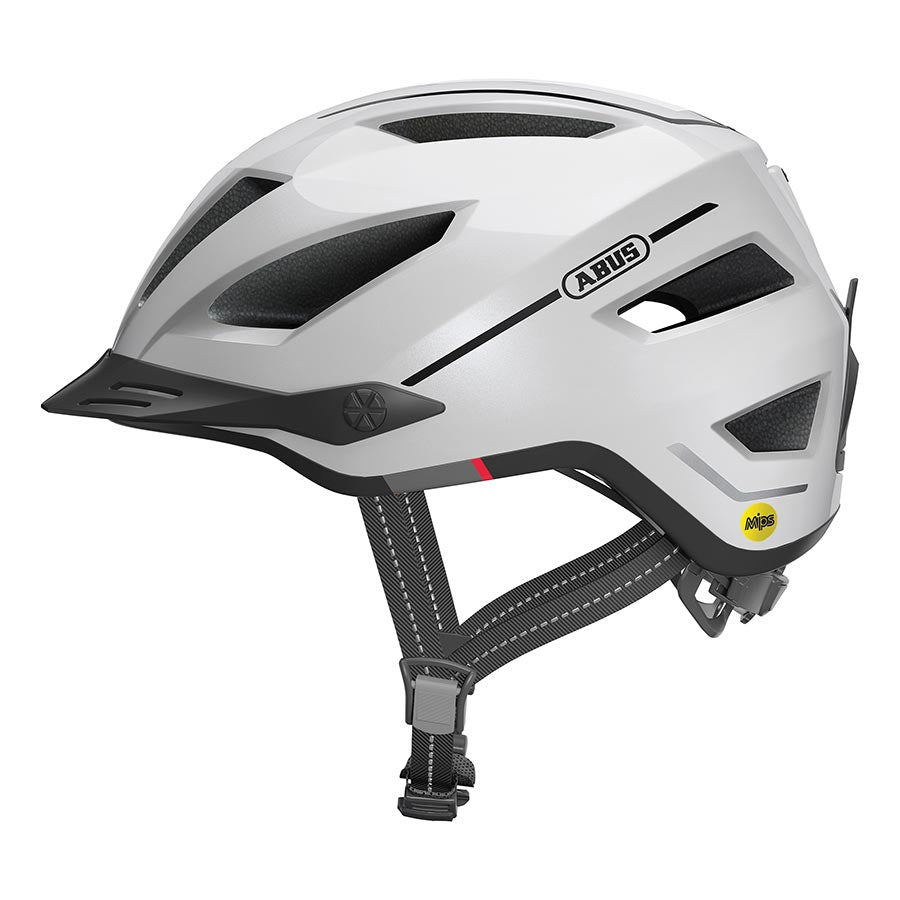 Casco Abus Pedelec 2.0 MIPS - Blanco Perla Mediano