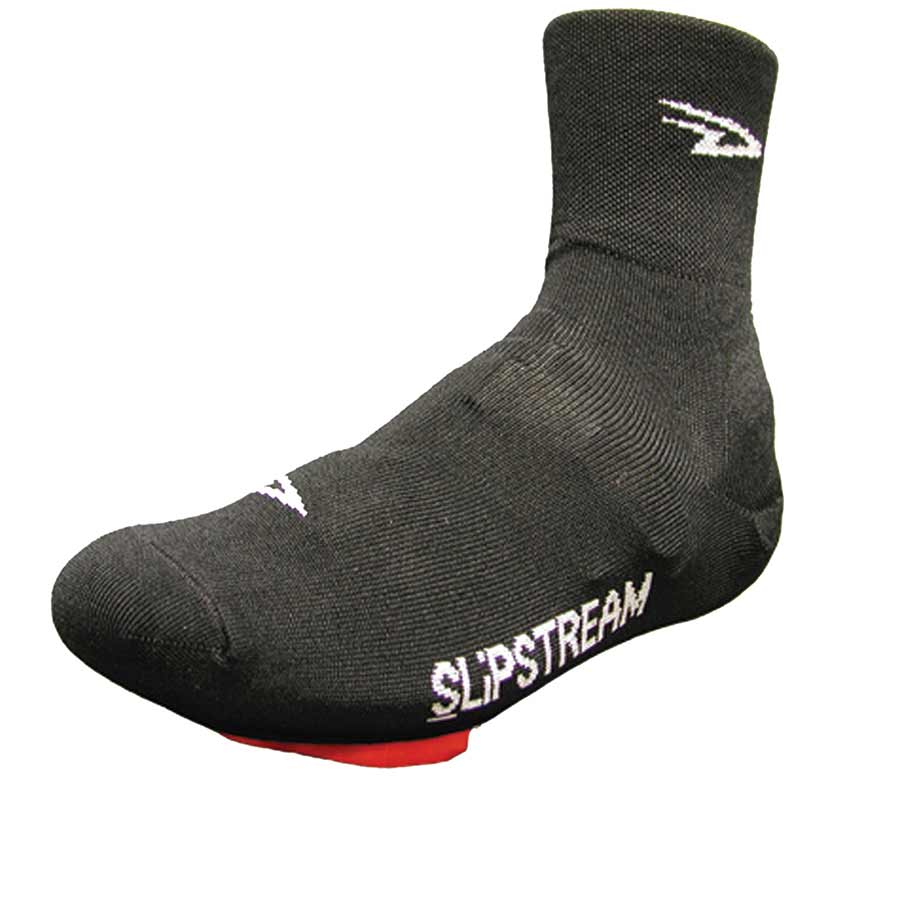 Cubrezapatillas DeFeet Slipstream, talla grande/extra grande, color negro