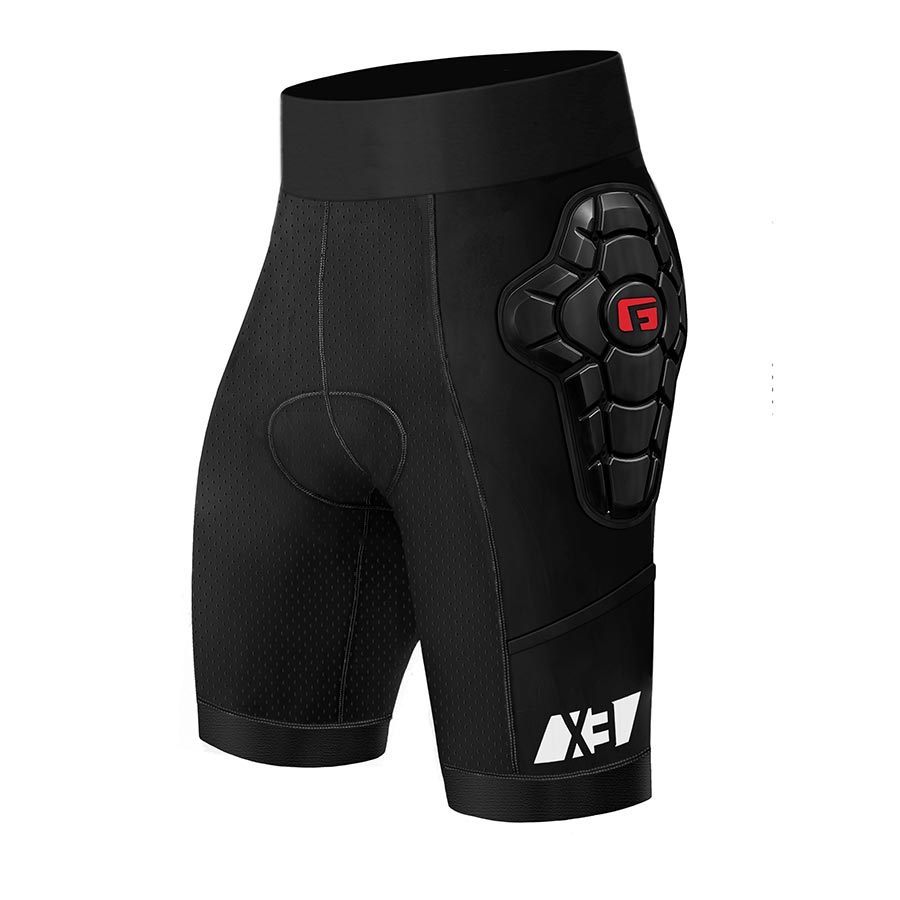 Culote corto de ciclismo G-Form Pro-X3 para mujer, color negro, talla S
