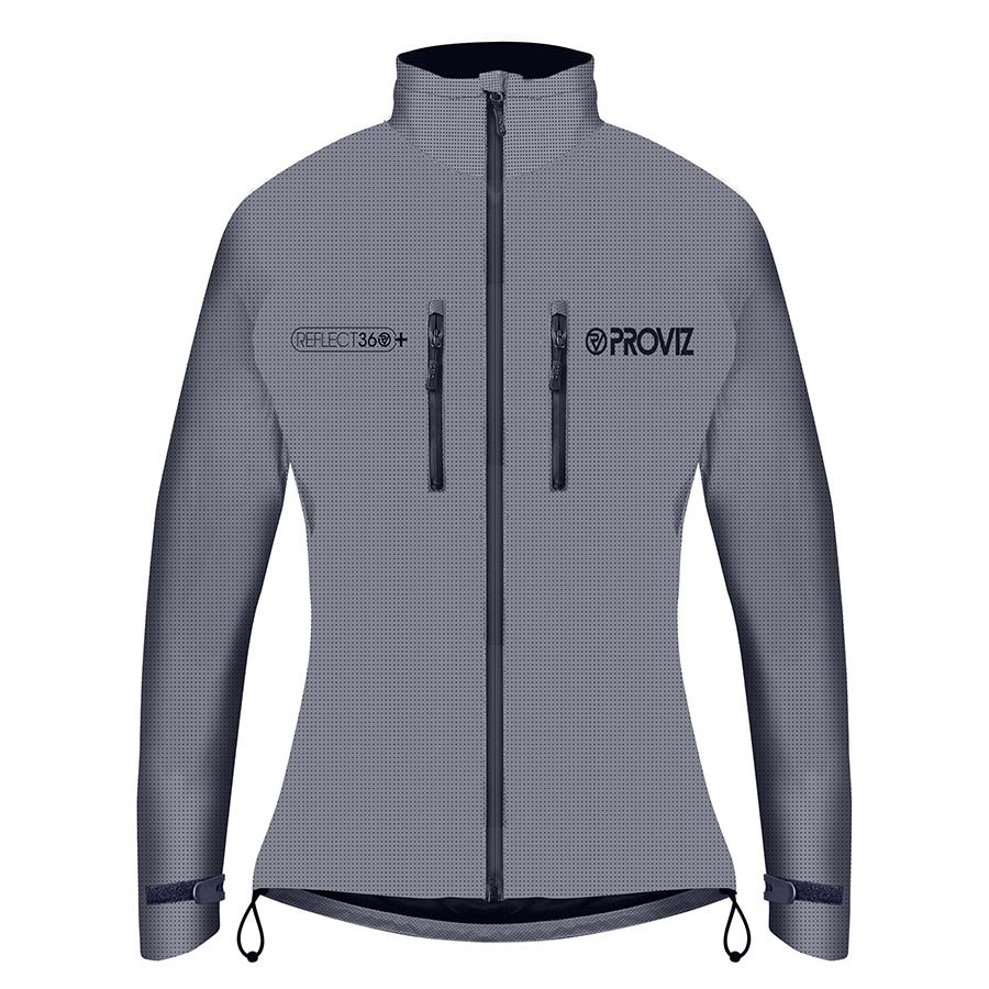 Chaqueta Proviz REFLECT360+ para mujer, color plata 40