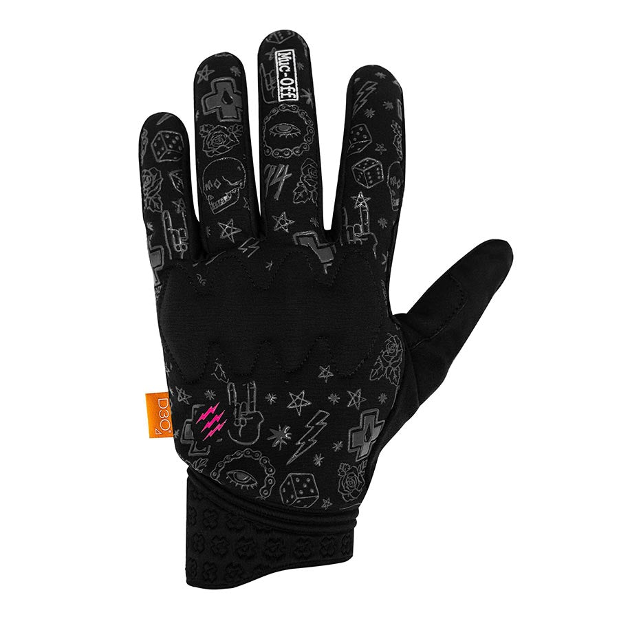 Guantes Muc-Off D30 Rider de dedos completos Punk M Par