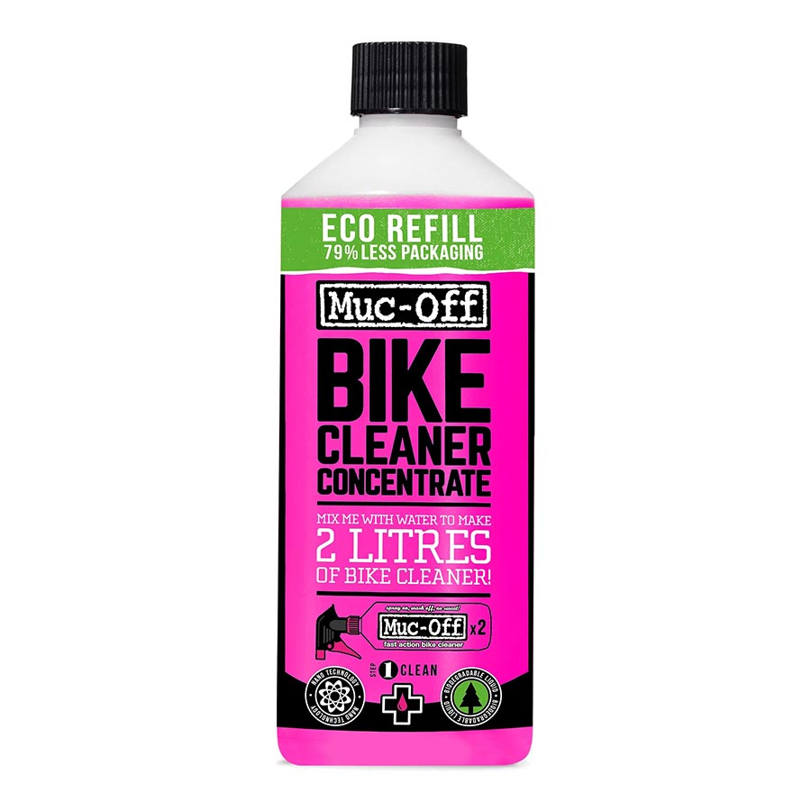 Limpiador concentrado para bicicletas Muc-Off Nano Tech - Bolsa de 500 ml
