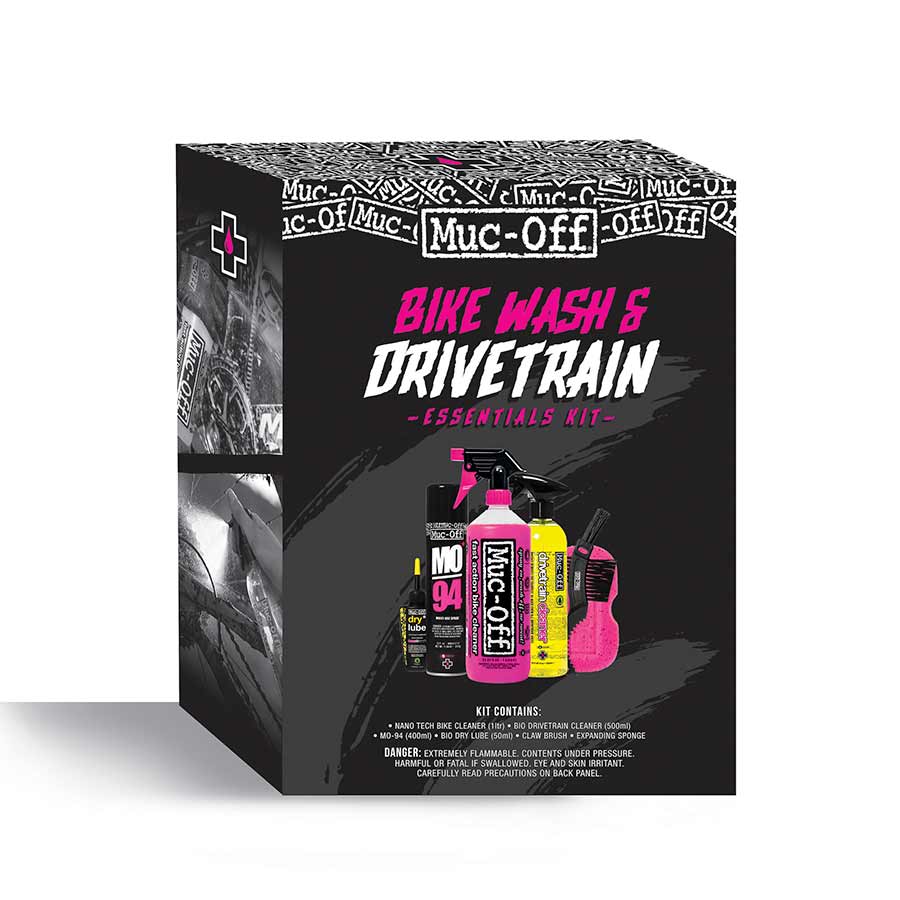 Kit de cuidado de bicicletas Muc-Off: elementos esenciales para el lavado y la transmisión