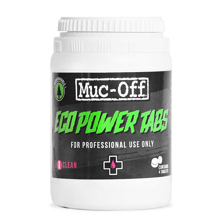 Pastillas limpiadoras Muc-Off Eco Parts Power Tabs x 4