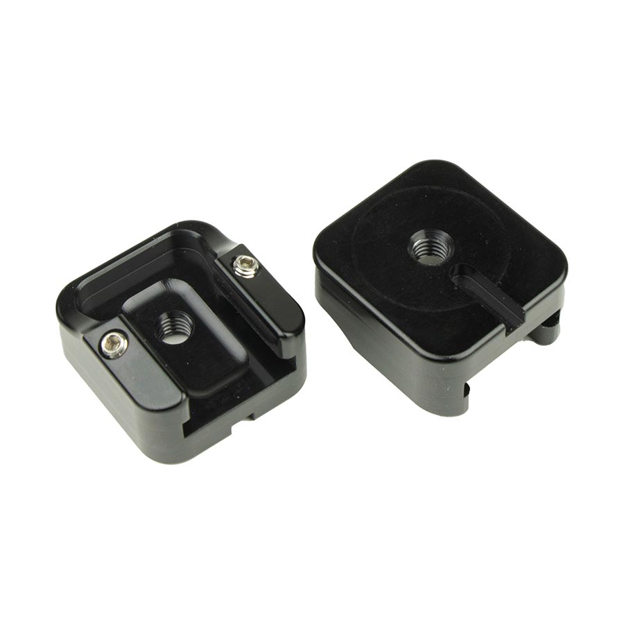 Adaptadores de abrazadera para amortiguador trasero RockShox: conectan las herramientas para amortiguadores traseros a las abrazaderas