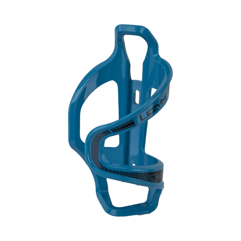 Portabidón Lezyne Flow SL - Entrada lateral izquierda, azul