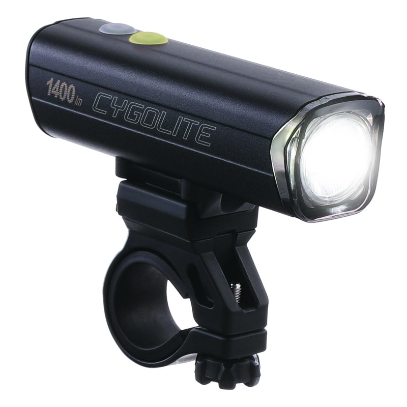 Linterna frontal Cygolite Velocity Pro 1400 - 1400 lúmenes, color negro