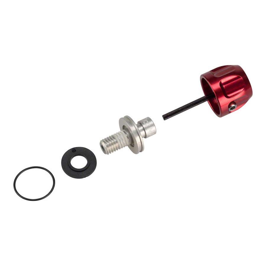 Kit de perilla/perno de ajuste de rebote RockShox para amortiguador BoXXer Charger B1
