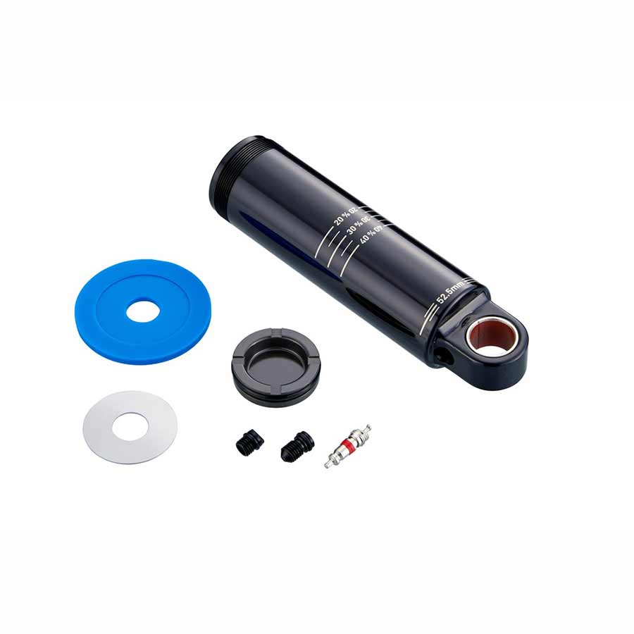 Cuerpo del amortiguador trasero RockShox IFP - Ojal estándar, recorrido de 52,5 mm, espaciador de recorrido de 55 mm más 2,5 mm Deluxe A1 Super Deluxe A1 Fast B