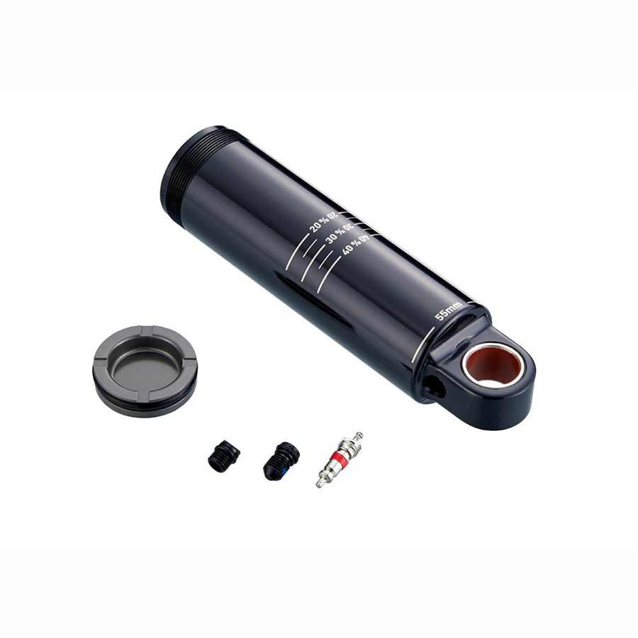 Cuerpo del amortiguador trasero RockShox IFP - Ojal estándar, recorrido de 55 mm Deluxe A1 Super Deluxe A1 Fast BLK