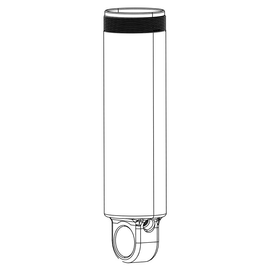 Cuerpo del amortiguador trasero RockShox IFP - Ojal estándar, recorrido de 42,5 mm, espaciador de recorrido de 45 mm más 2,5 mm Deluxe A1 Super Deluxe A1 Fast B