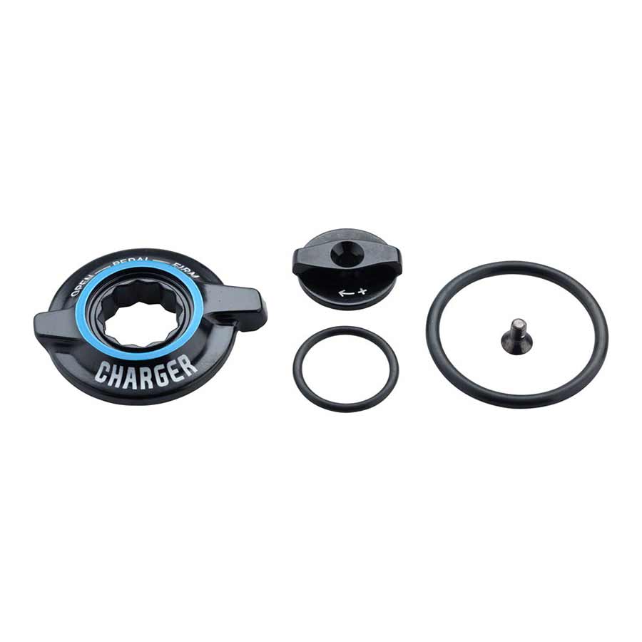 Kit de perillas de compresión RockShox - Charger2/2.1 RCT3 Crown Lyrik B1 Pike B1+ Lyrik Ultimate C2 Pike Ultimate B3