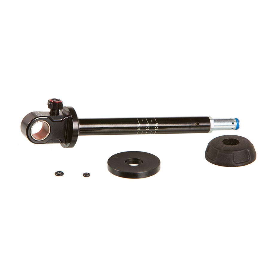 Conjunto de eje de amortiguador trasero RockShox - Super Deluxe Coil, eje estándar, ojal de 60 mm, A1-A2