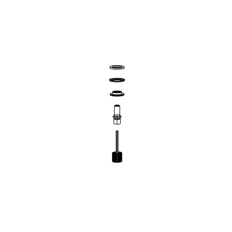 Kit de perilla/perno de ajuste de rebote RockShox para BoXXer RC B1 2015