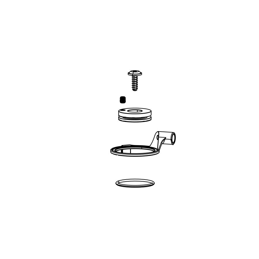 Kit de carrete/abrazadera remota RockShox TK para XC30 A1-A3 B1/30 Oro A1/30 Plata A1