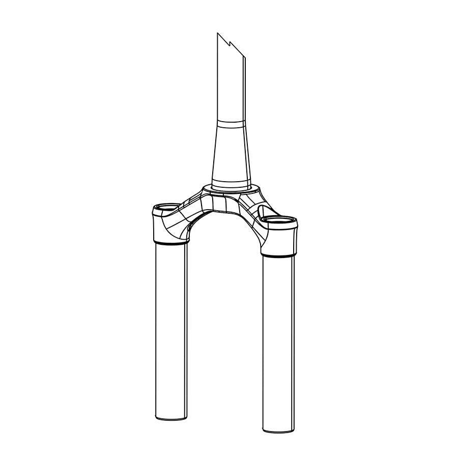 CSU RockShox para SID 2927+ 51 BLK 11.4018.008.476