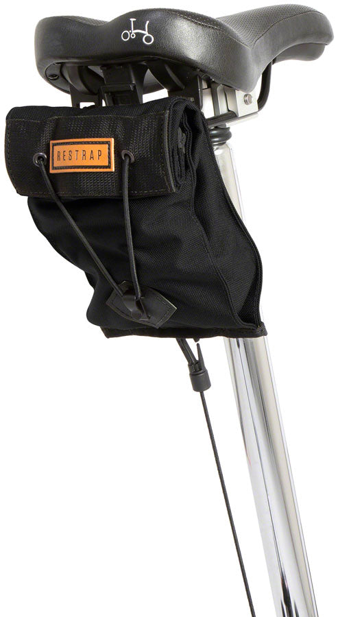 Bolsa de sillín Restrap City - Pequeña, 1,2 l, color negro