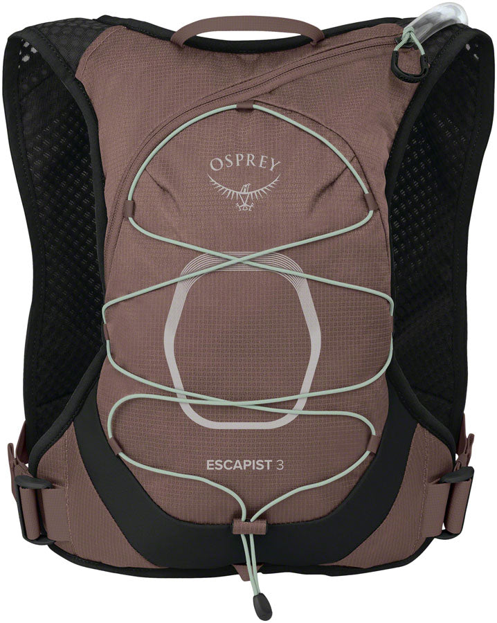 Mochila de hidratación Osprey Escapist Velocity 3 - Marrón magma/Morado saúco (talla pequeña/mediana)