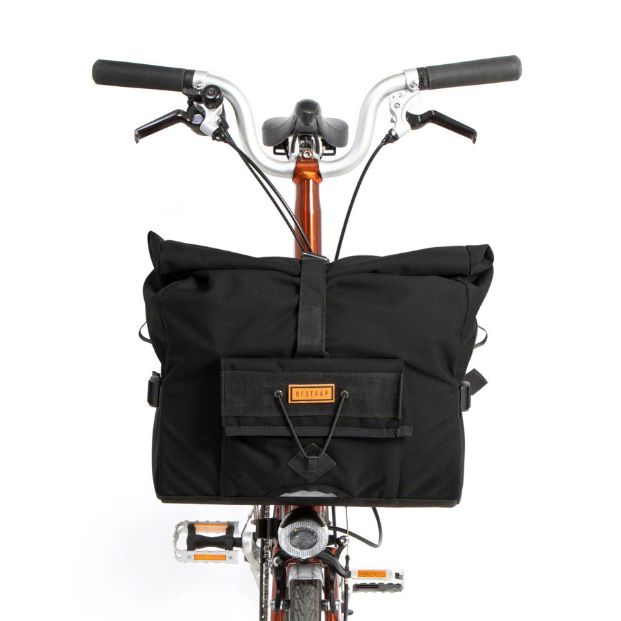 Bolsa de manillar Restrap City Loader (compatible con Brompton Mount, 20 l), color negro