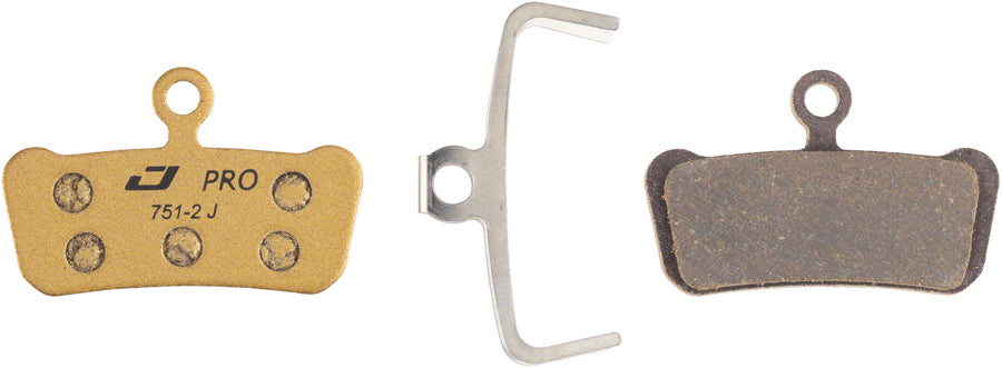 Pastillas de freno de disco semimetálicas con respaldo de aleación Jagwire Mountain Pro SRAM Guide RSC RS R Avid Trail