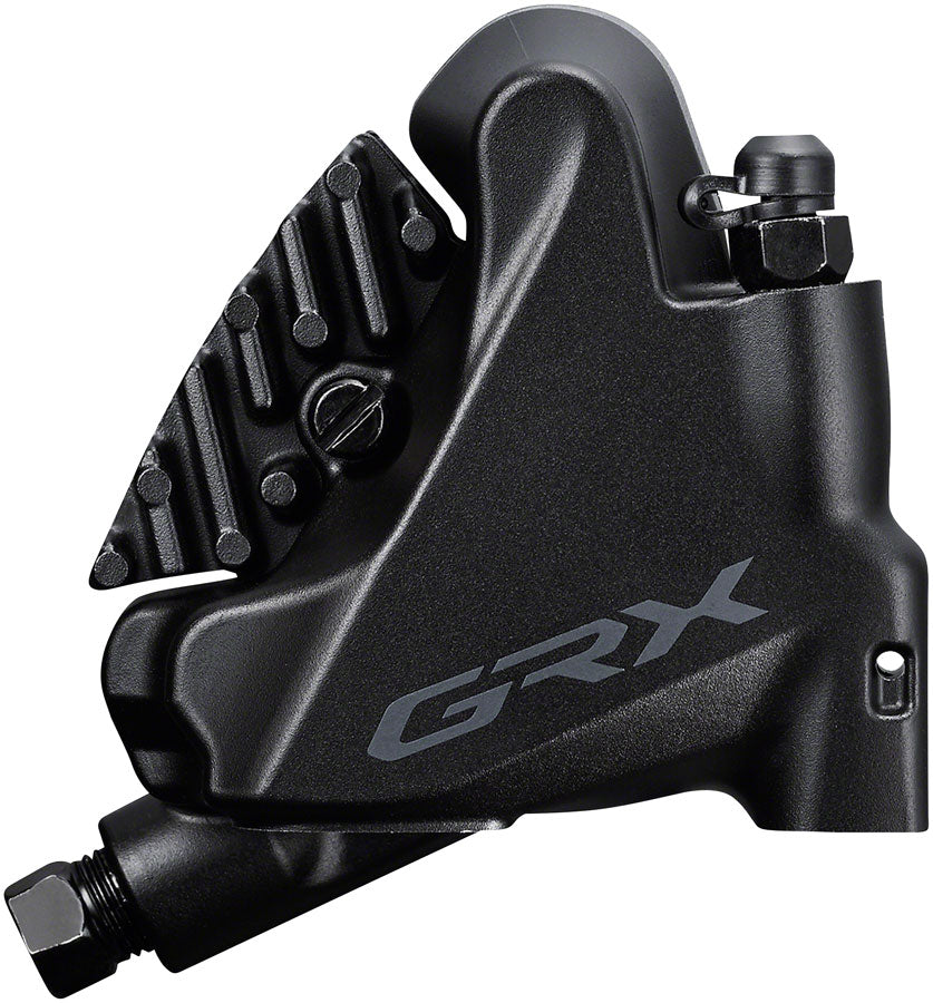 Maneta de cambio/freno Shimano GRX ST-RX600 Pinza de freno de disco hidráulico BR-RX400 (derecha/trasera, 11 velocidades, montaje plano, negro)