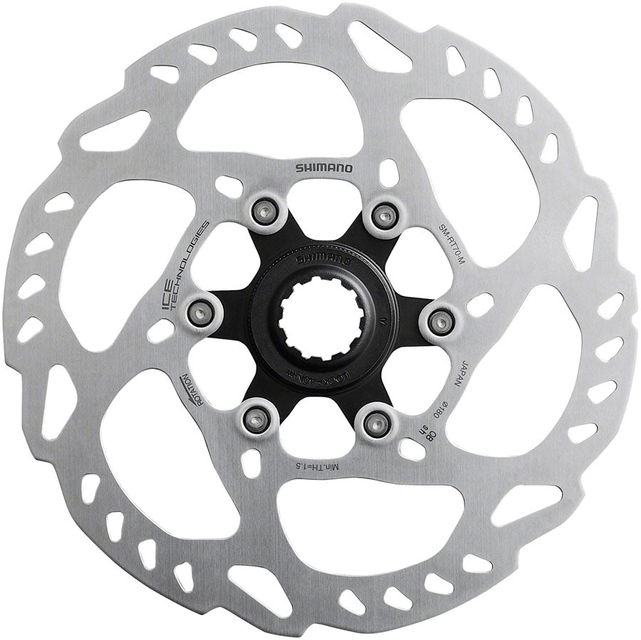 Shimano SLX SM-RT70 Disc Brake Rotor - Center Lock, Silver